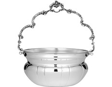 Acetre of sterling silver with 9.5 cm. Tall