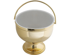 Gold metal liturgical acetre