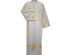Add to Cart Polyester alb with embroidered ears of wheat Polyester alb with embroidered ears of wheat