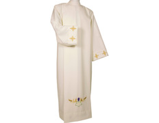Add to Cart Catholic alb with sheaf and grape embroidery Catholic alb with sheaf and grape embroidery