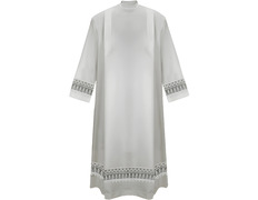 Add to Cart Alb with pleats and guipure lace white Alb with pleats and guipure lace white