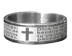 Add to Cart The Hail Mary pray ring (Spanish version) The Hail Mary pray ring (Spanish version)