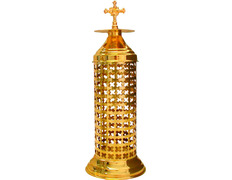 Sconce of the Blessed Sacrament with golden color Cross