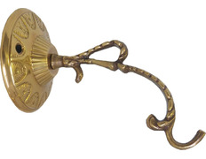 Gold church wall hook