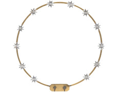 Brass halo with twelve stars