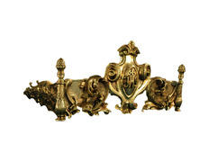 Bronze lectern for table