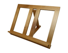 Light wood lectern | 3 adjustable tilt positions