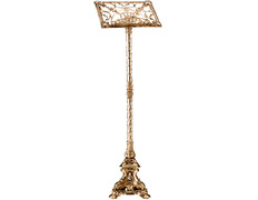 Standing lectern made of bronze