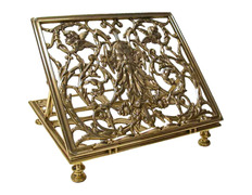 Lectern for table made of bronze