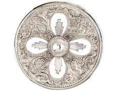 Silver halo with four rays