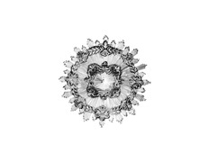 Add to Cart Disc halo made of silver with sparkles Disc halo made of silver with sparkles