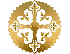 Add to Cart Metal halo with inner cross Metal halo with inner cross