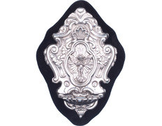 Add to Cart Silver shrine with Angel in relief Silver shrine with Angel in relief