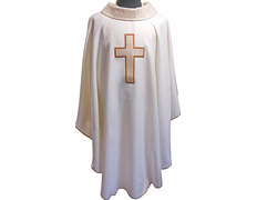 Add to Cart Chasuble four colors | Beige Latin Cross embroidery Chasuble four colors | Beige Latin Cross embroidery