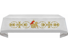 Church altar cloth | Agnus Dei Embroidery