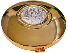 12 cm. diameter Catholic pyx