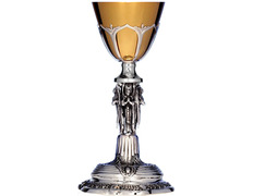 Add to Cart Silver chalice with Angels in the knot Silver chalice with Angels in the knot