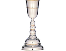 Add to Cart Silver goblet with wavy knot Silver goblet with wavy knot