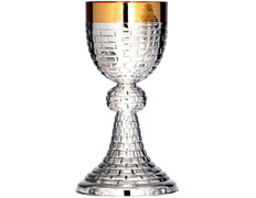 Add to Cart Linear chiselled sterling silver chalice Linear chiselled sterling silver chalice