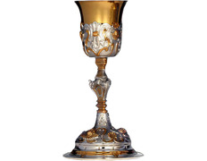 Add to Cart Silver chalice with golden reliefs Silver chalice with golden reliefs