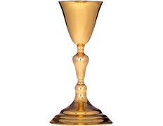Add to Cart Smooth silver goblet with gold finish Smooth silver goblet with gold finish