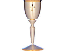 Add to Cart Modern silver chalice with Cross Modern silver chalice with Cross