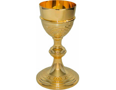 Add to Cart Silver chalice with gold plating Silver chalice with gold plating