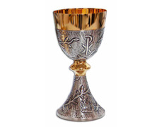 Add to Cart Caliz with cordero and crismón engraved Caliz with cordero and crismón engraved