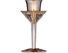Add to Cart Modern silver goblet with polygonal cup Modern silver goblet with polygonal cup