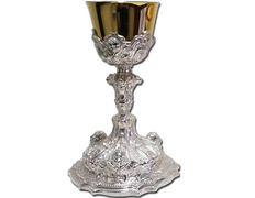 Add to Cart Rococo goblet in bronze with gold and silver plating Rococo goblet in bronze with gold and silver plating