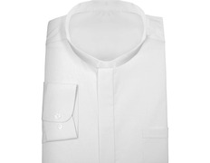 Add to Cart Clergy shirt with collar | White | L/S Clergy shirt with collar | White | L/S