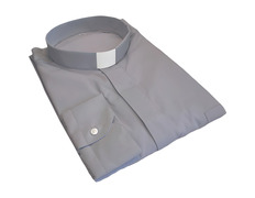 Add to Cart Light gray shirt clergyman shirt | Long sleeve Light gray shirt clergyman shirt | Long sleeve