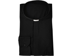 Catholic Church clergy shirts | Black color L/S