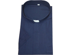 Add to Cart Catholic priest clergy collar shirt | Navy Blue S/S Catholic priest clergy collar shirt | Navy Blue S/S