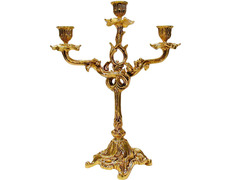 Add to Cart Bronze candlestick for three candles Bronze candlestick for three candles