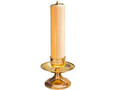 Add to Cart Bronze candlestick for Church with 5 cm candle Bronze candlestick for Church with 5 cm candle