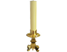 Add to Cart Bronze candlestick with 5 cm paraffin candle. Bronze candlestick with 5 cm paraffin candle.