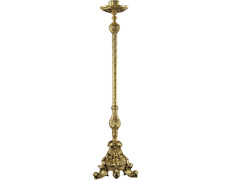 Candlestick stand in bronze