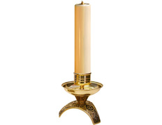 Add to Cart Altar candlestick with 5 cm paraffin candle. Altar candlestick with 5 cm paraffin candle.
