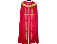 Pluvial layer of polyester in the four liturgical colors red