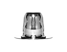 Candle Followers for Church Candles | Silver color