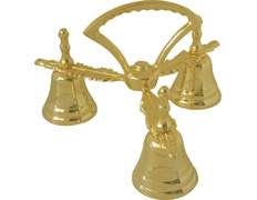 Hand chime with three bells