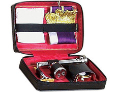 Sacraments wallet with faux fur