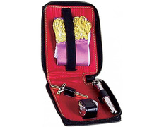 Sacraments wallet in faux leather with zipper