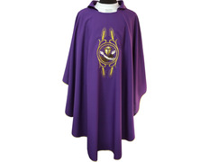 Add to Cart Purple Franciscan embroidered chasuble Purple Franciscan embroidered chasuble