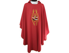 Add to Cart Red Franciscan embroidered chasuble Red Franciscan embroidered chasuble