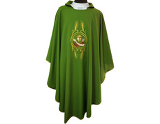 Add to Cart Green Franciscan embroidered chasuble Green Franciscan embroidered chasuble