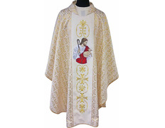 Add to Cart Beige Good Shepherd brocade chasuble Beige Good Shepherd brocade chasuble