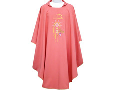 Add to Cart Chasuble for Catholic priest | Six colors pink Chasuble for Catholic priest | Six colors pink