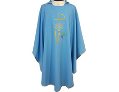 Add to Cart Chasuble for Catholic priest | Six colors blue Chasuble for Catholic priest | Six colors blue